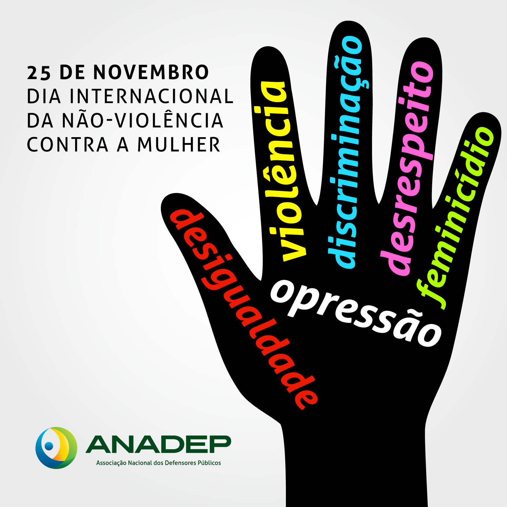 25 De Novembro Dia Internacional Da NÃo ViolÊncia Contra A Mulher Anadep Associação 7112