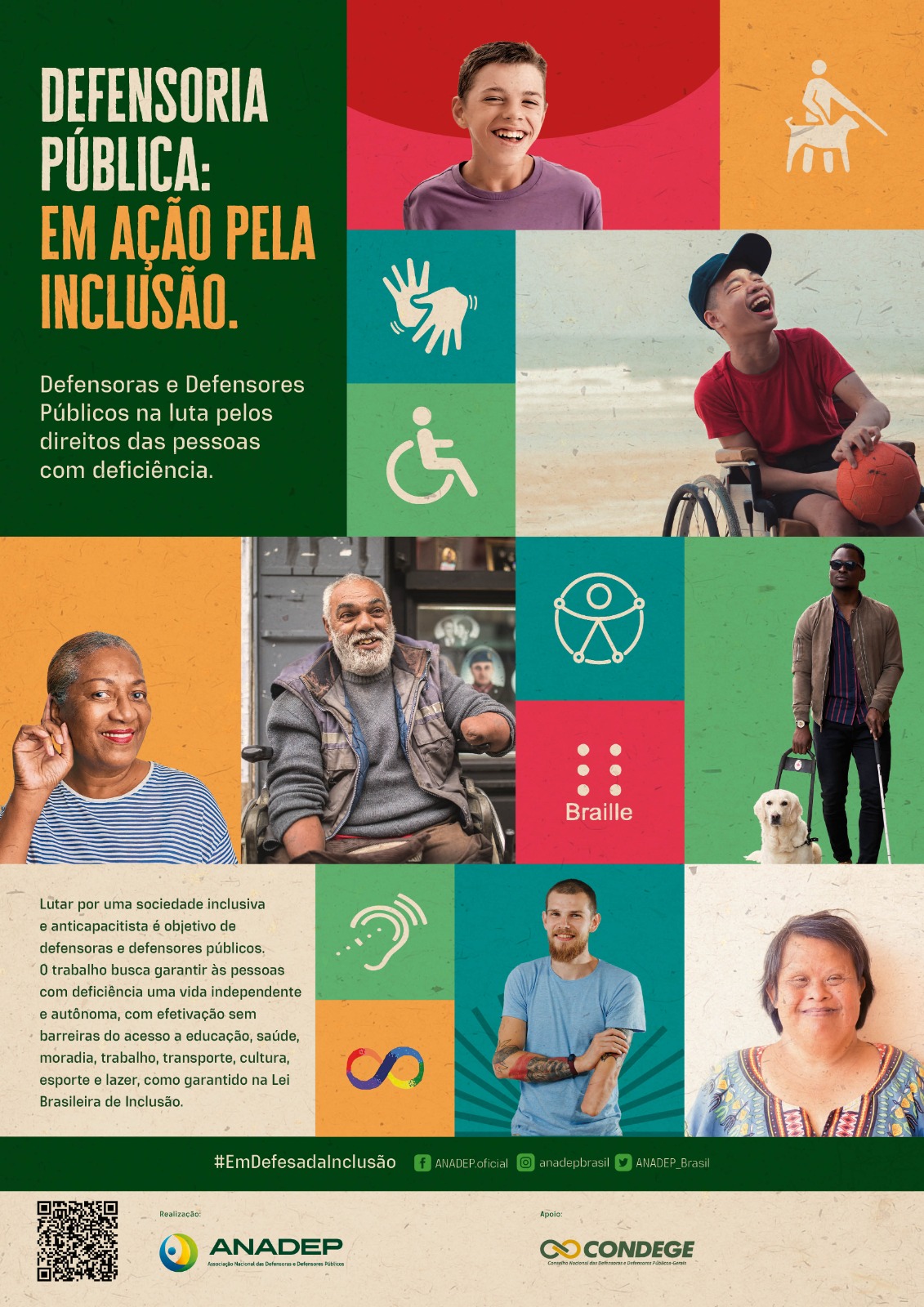 ANADEP divulga identidade visual da Campanha Nacional 2021 – CONDEGE